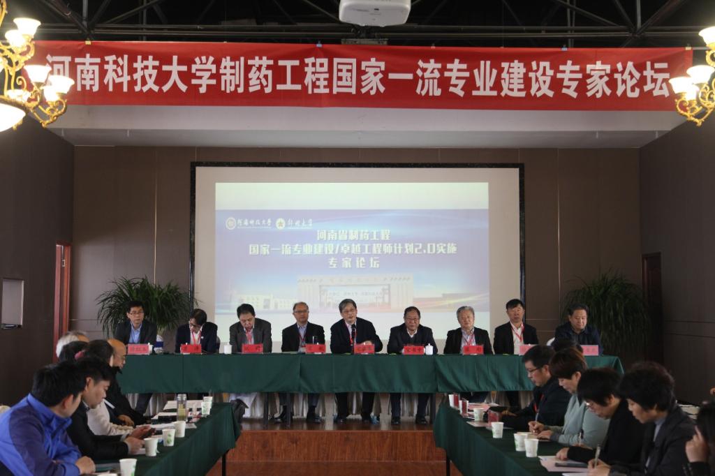 化工与制药学院举办河南省制药工程国家一流专业建设/卓越工程师计划2.0实施专家座谈会